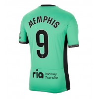 Moški Nogometni dresi Atletico Madrid Memphis Depay #9 Tretji 2023-24 Kratek Rokav